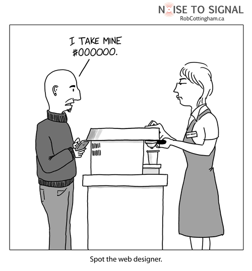 Een grapje van RobCottingham.ca die niet iedereen zou begrijpen